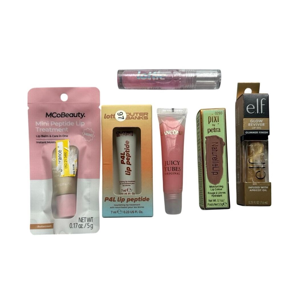 Glossy Lip Bundle REM Beauty ColourPop ELF Pixi Lottie MCoBeauty NWT